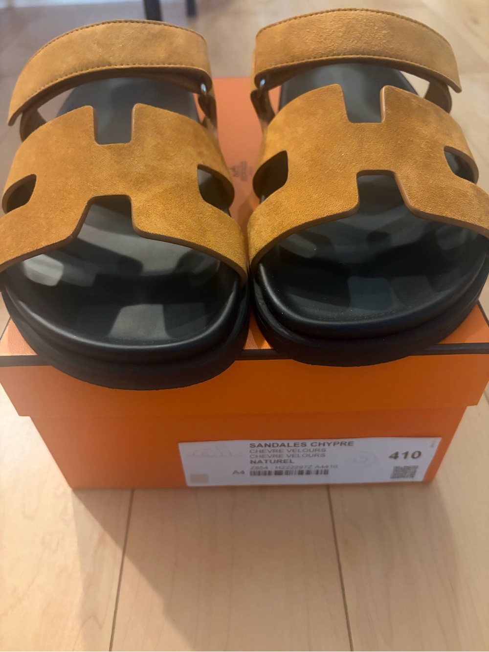 Hermes chypre sandals sz 41 - Picture 1 of 4